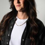 Mary Louise Tafoya Beaded Shell Necklace with Accents