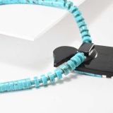 Mary Louise Tafoya Mosaic Thunderbird Necklace