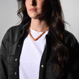 Piki Wadsworth Beaded Spiny Oyster Shell Necklace