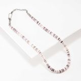 Piki Wadsworth Beaded Wampum Shell Necklace