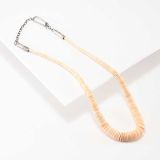 Piki Wadsworth Beaded Melon Shell Necklace