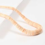 Piki Wadsworth Beaded Melon Shell Necklace