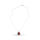 Jimmy Poyer Multi Stone Inlay Circle Necklace