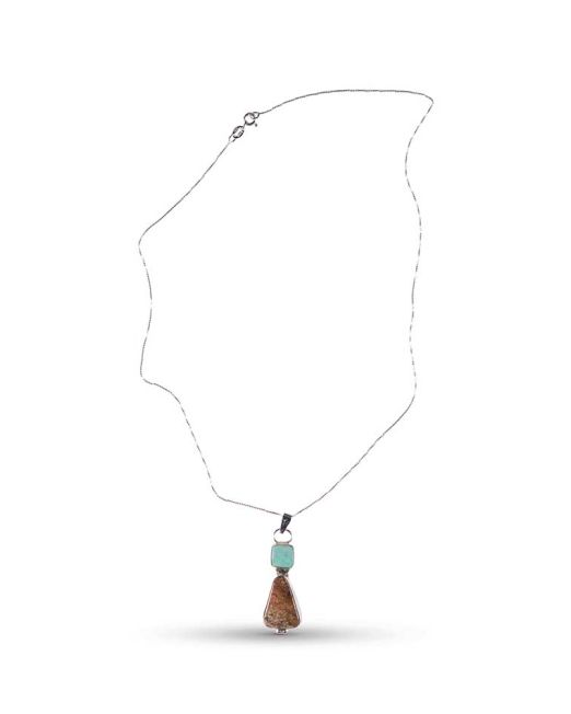 Rose Swett Turquoise Necklace