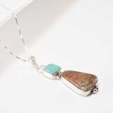 Rose Swett Turquoise Necklace