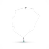 Jimmy Poyer Mother of Pearl and Turquoise Inlay Necklace