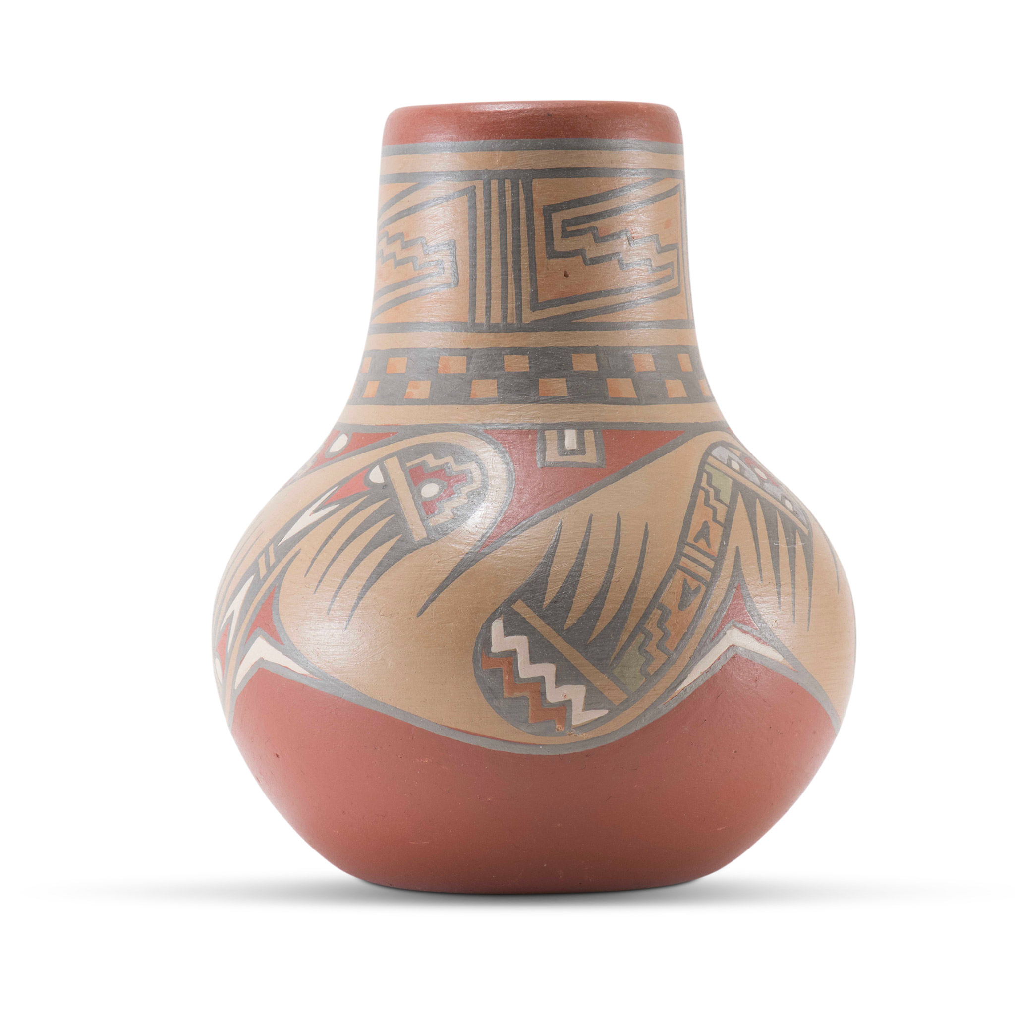 Margaret and Luther Gutierrez Polychrome Jar