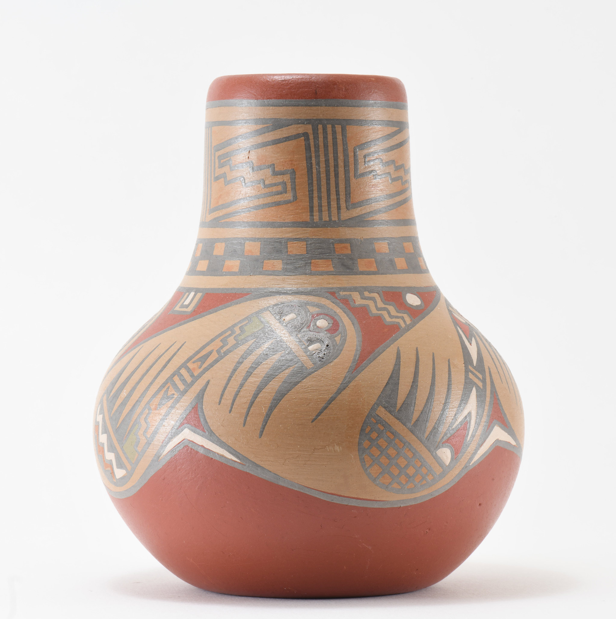 Margaret and Luther Gutierrez Polychrome Jar