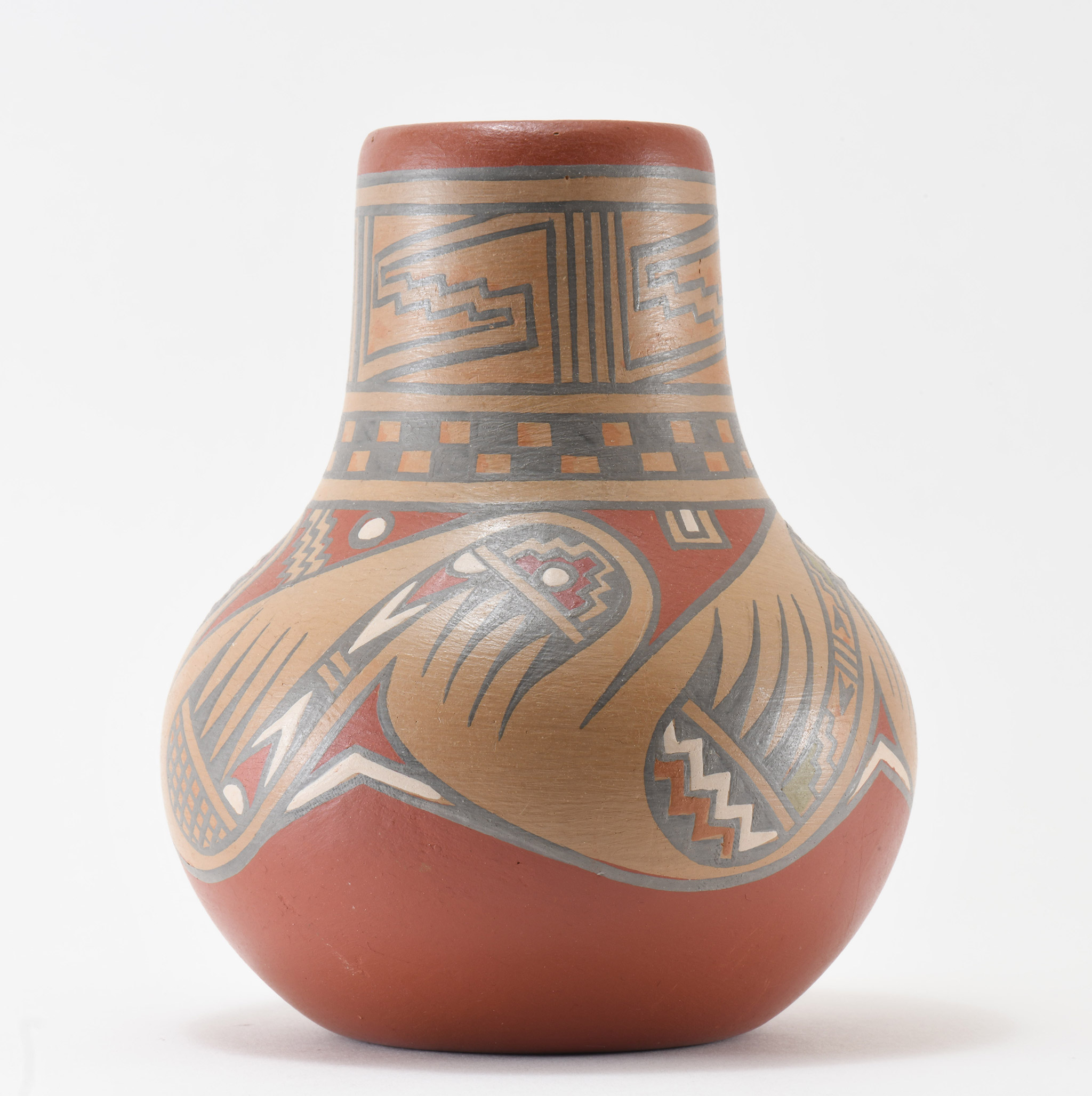 Margaret and Luther Gutierrez Polychrome Jar