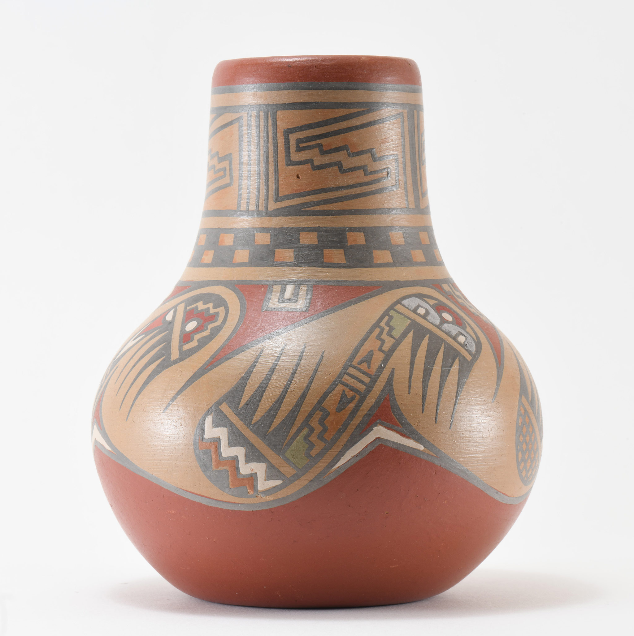 Margaret and Luther Gutierrez Polychrome Jar