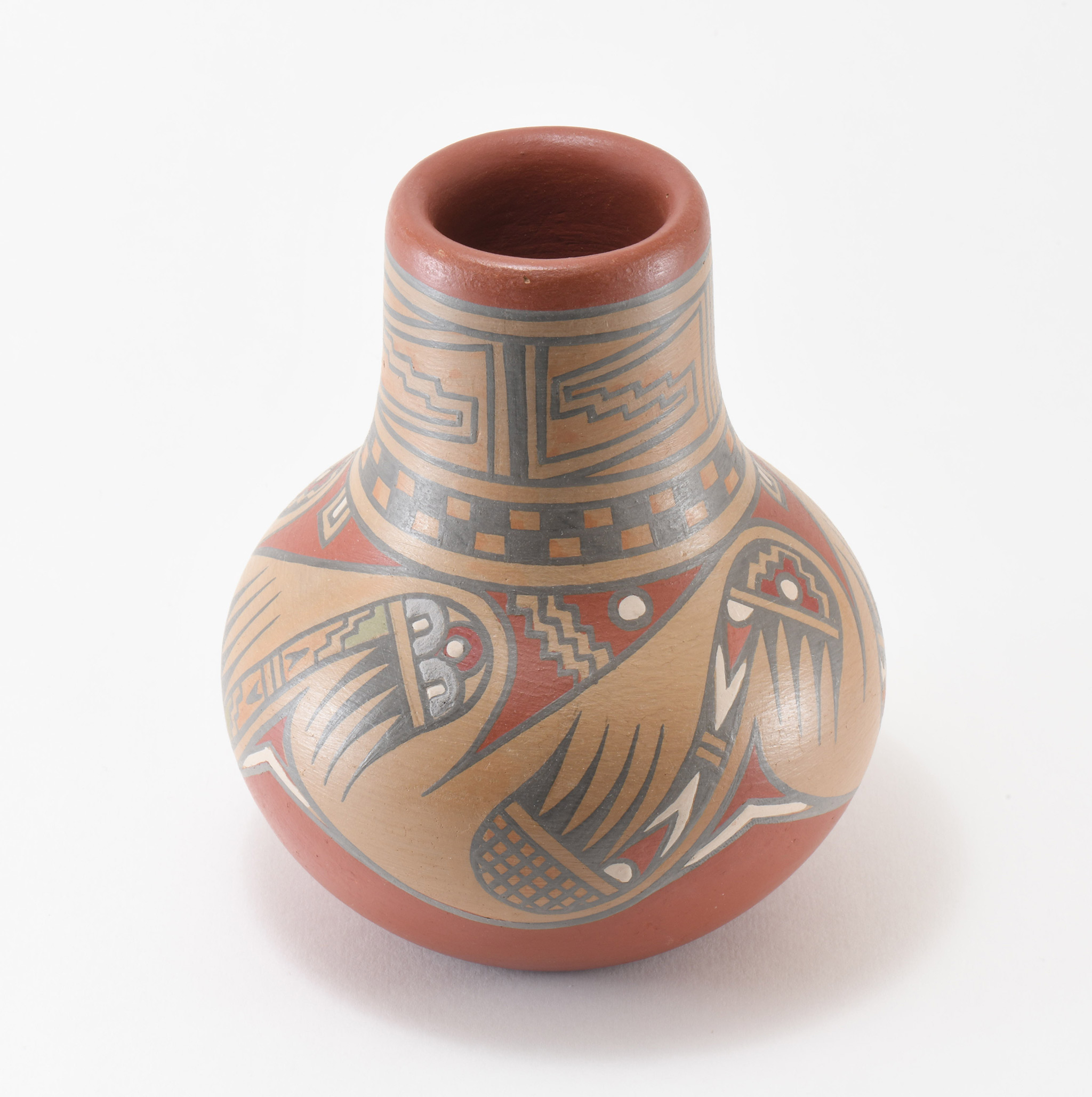 Margaret and Luther Gutierrez Polychrome Jar