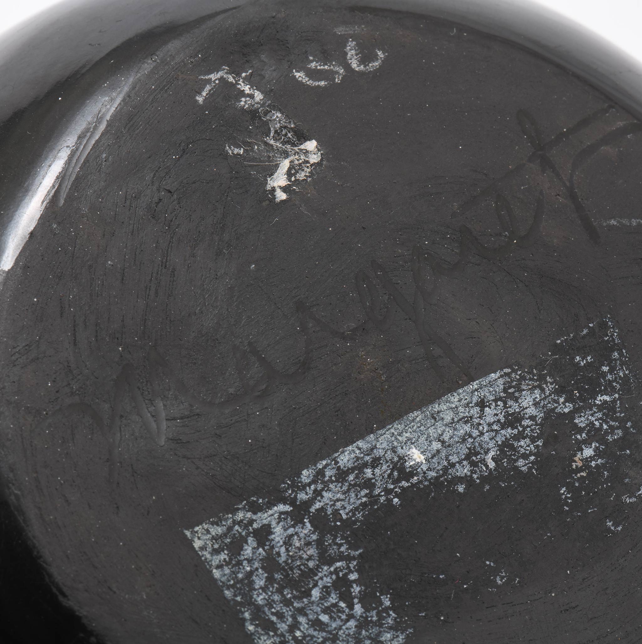 Margaret Tafoya Blackware Bowl with Design