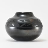 Adam Martinez and Santana Martinez Matte on Black Geometric Design Jar