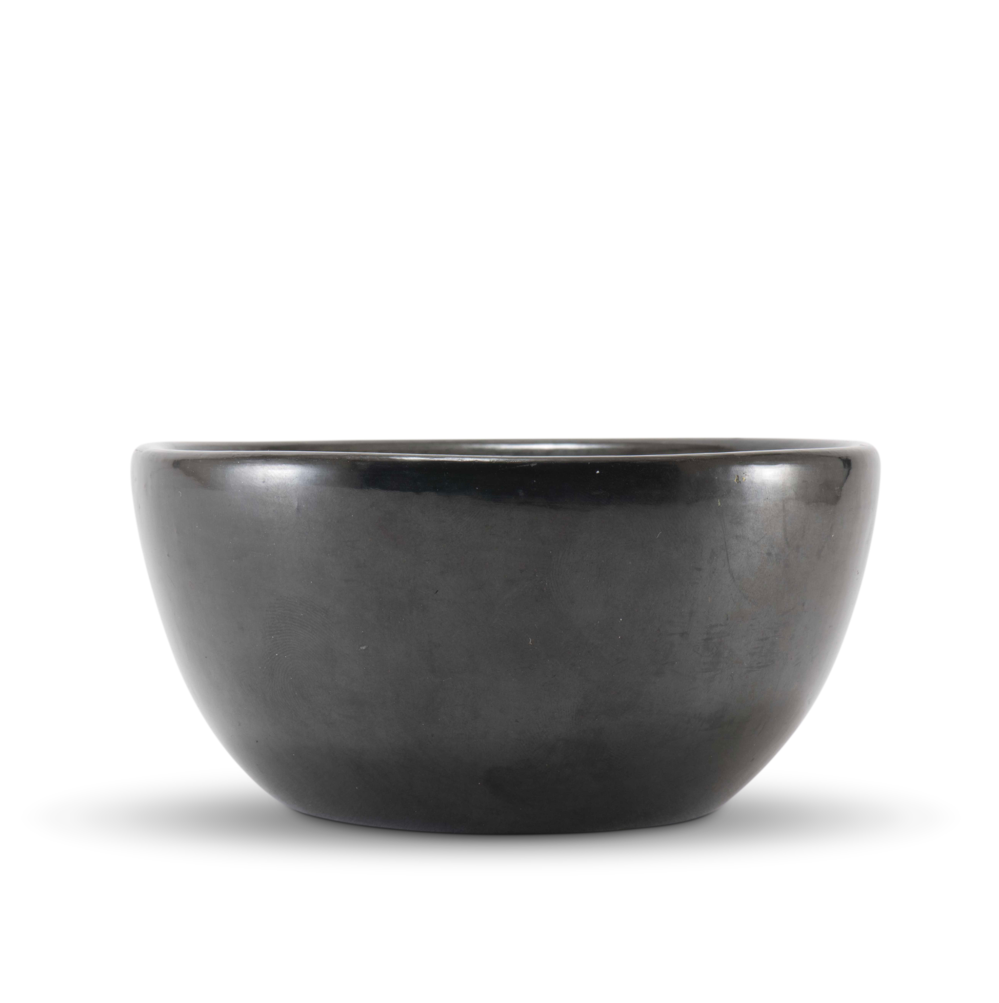 Maria Martinez and Julian Martinez Blackware Bowl