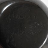 Maria Martinez and Julian Martinez Blackware Bowl