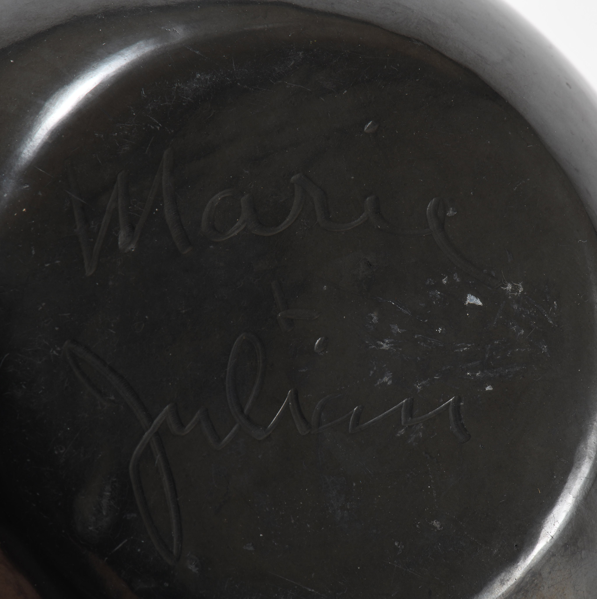 Maria Martinez and Julian Martinez Blackware Bowl