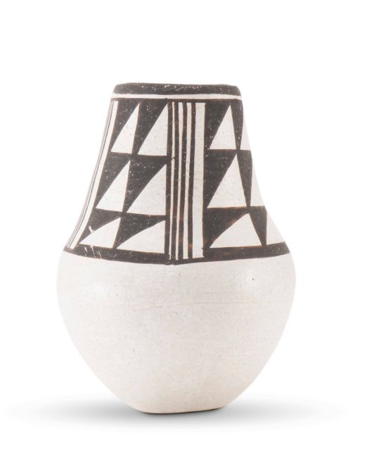 Lucy Lewis Small Black and White Jar