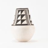 Lucy Lewis Small Black and White Jar