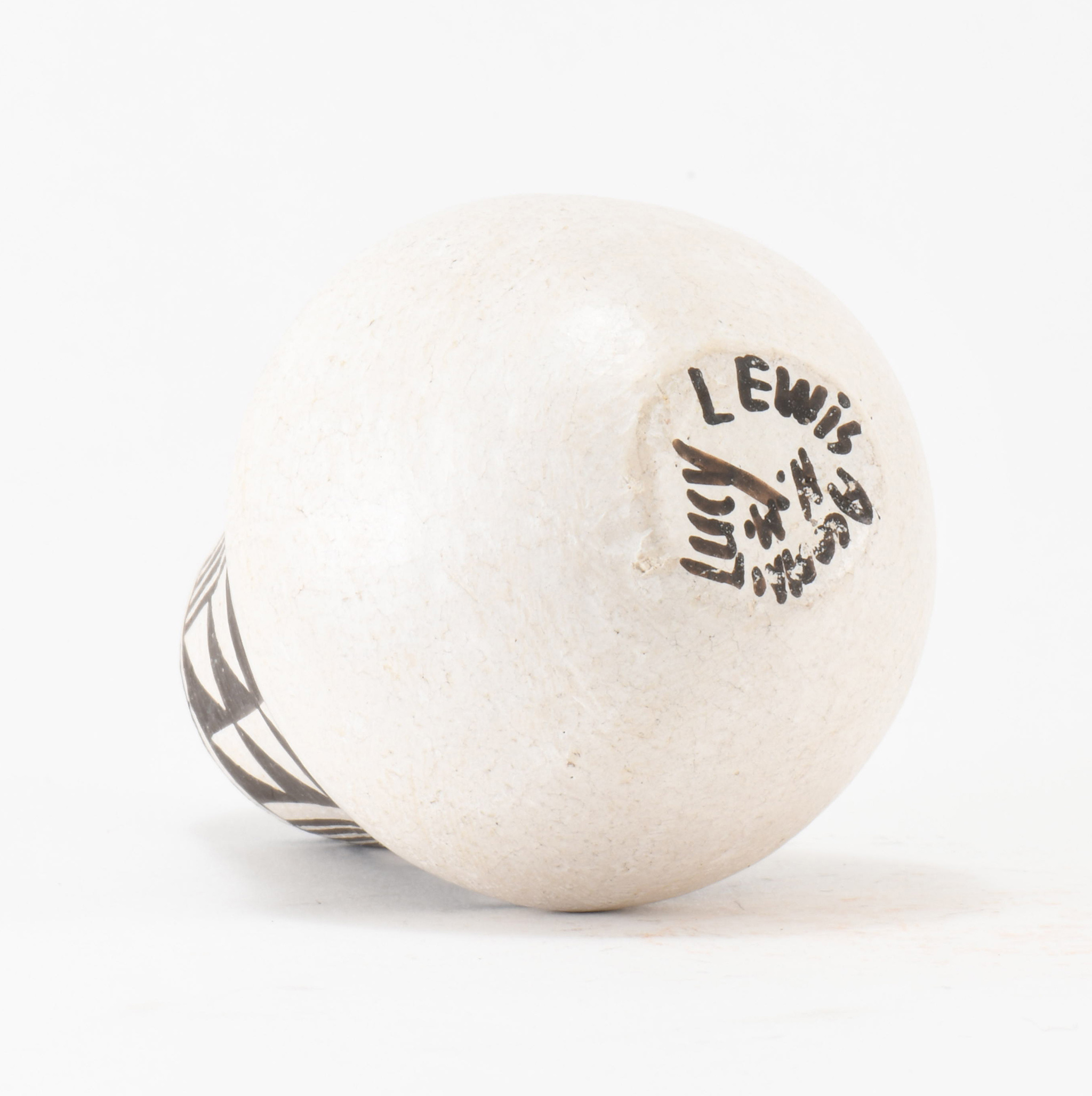 Lucy Lewis Small Black and White Jar
