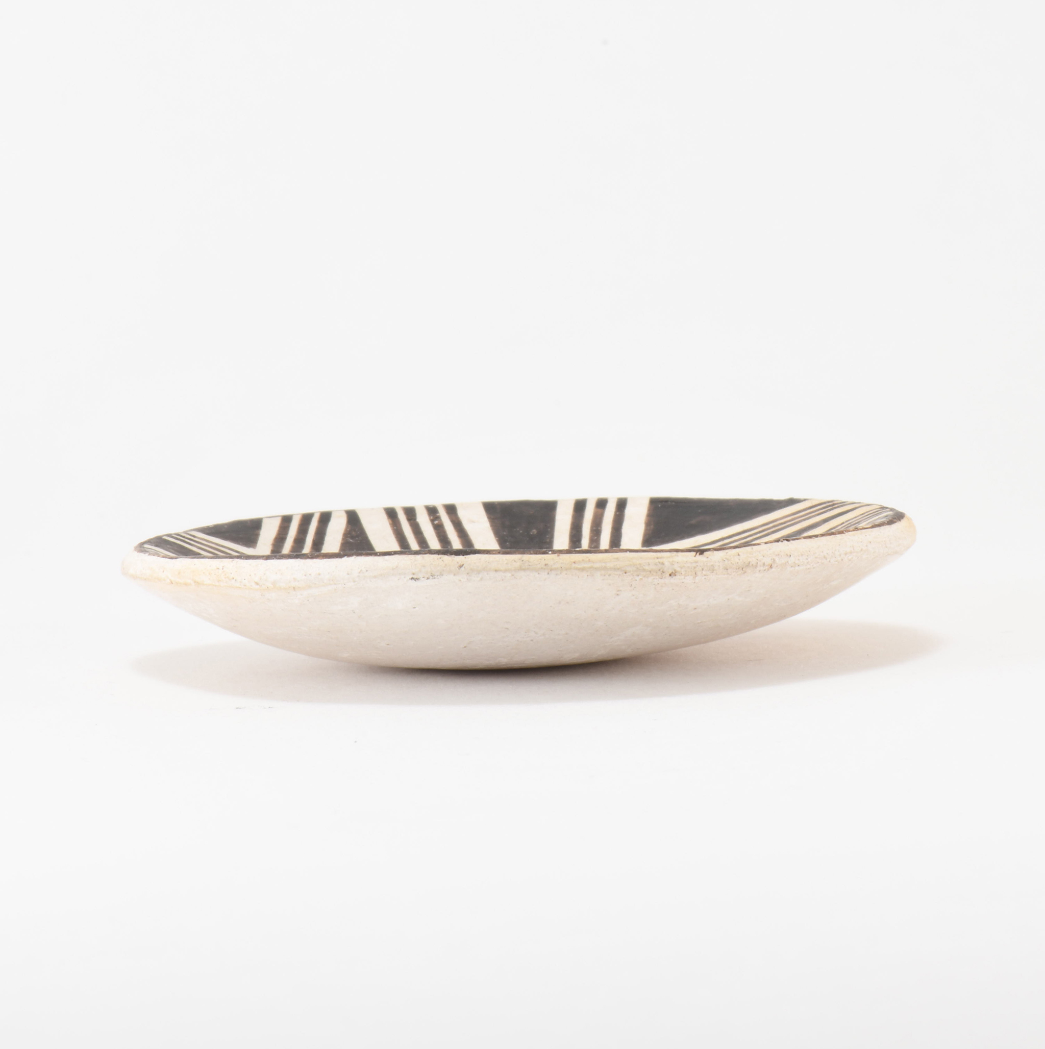 Lucy Lewis Small Black and White Fine Line Plate