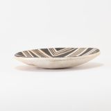 Lucy Lewis Small Black and White Fine Line Plate