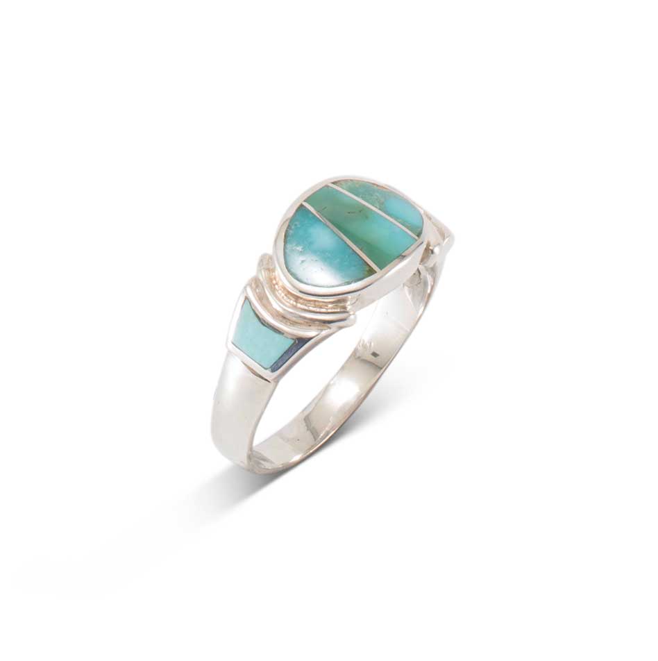 Supersmith Inc Sonoran Gold Collection Inlay Ring