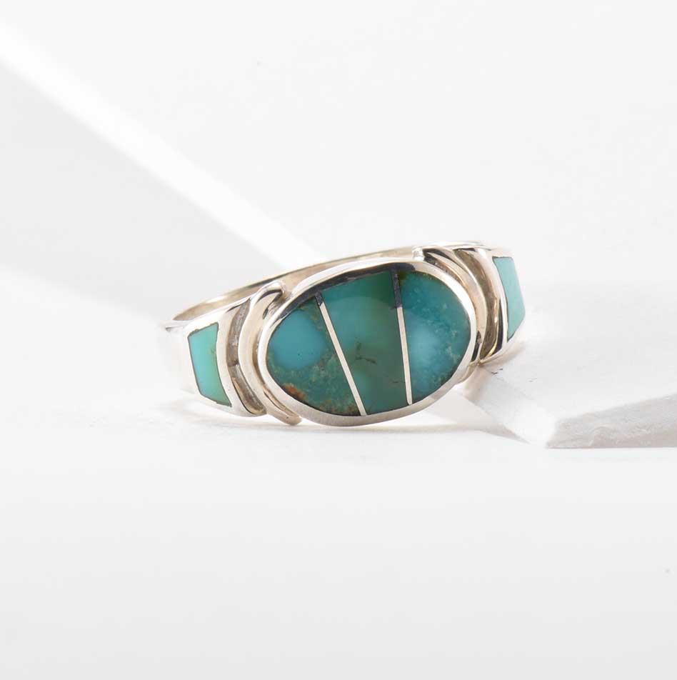 Supersmith Inc Sonoran Gold Collection Inlay Ring