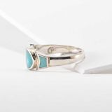 Supersmith Inc Sonoran Gold Collection Inlay Ring