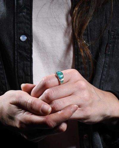 Supersmith Inc Sonoran Gold Collection Inlay Ring