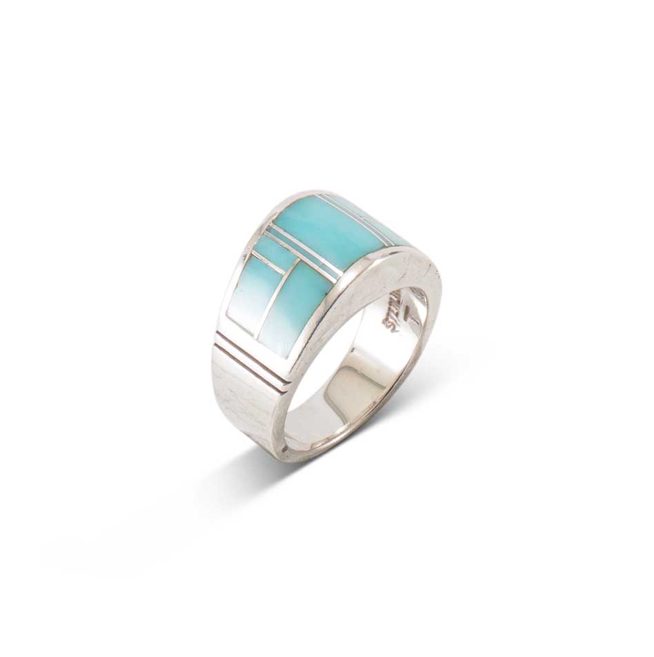 Supersmith Inc Arizona Blue Collection Inlay Ring