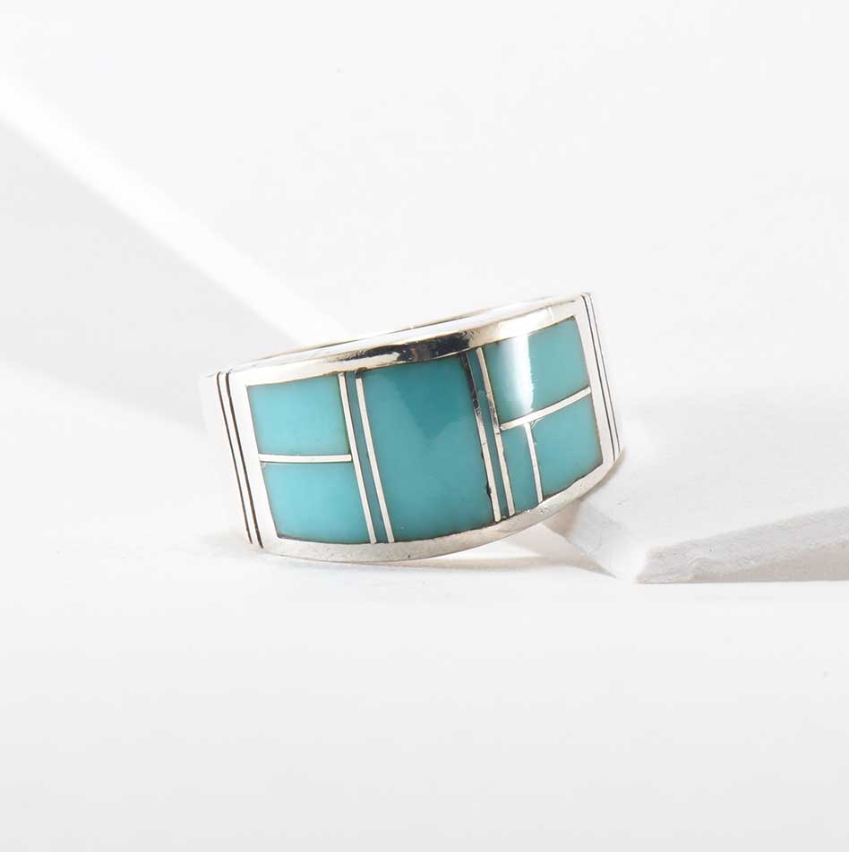 Supersmith Inc Arizona Blue Collection Inlay Ring