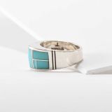 Supersmith Inc Arizona Blue Collection Inlay Ring