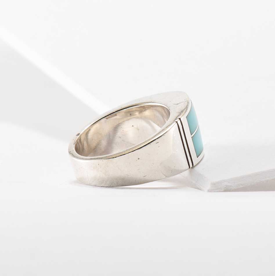 Supersmith Inc Arizona Blue Collection Inlay Ring