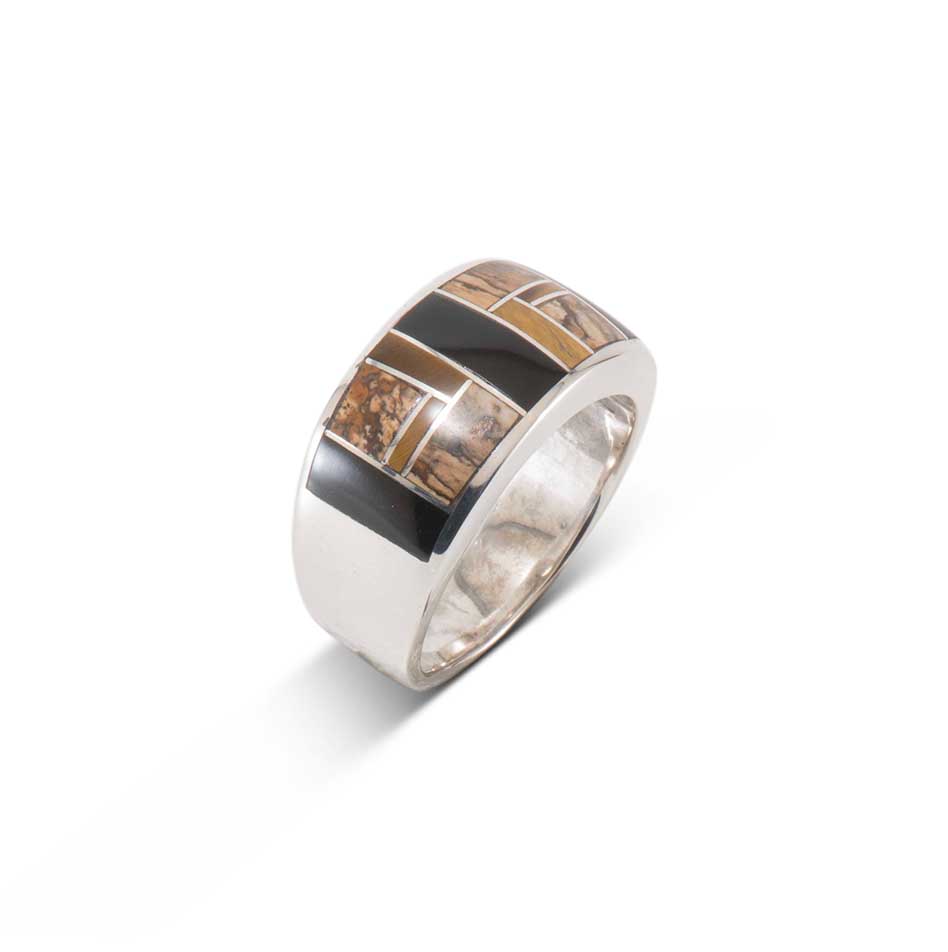 Supersmith Inc Native Earth Collection Inlay Ring