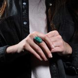 Vintage Navajo Turquoise Ring