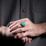 Vintage Navajo Turquoise Ring