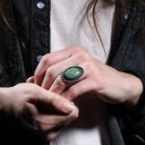 Vintage Navajo Turquoise Ring