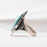 Ed Kee Turquoise Shadowbox Ring