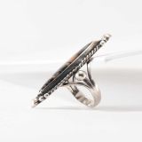 Vintage Navajo Petrified Wood Ring