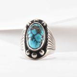 Vintage Navajo Turquoise Ring