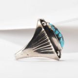 Vintage Navajo Turquoise Ring