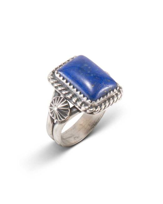 Jeanette Dale Lapis Ring