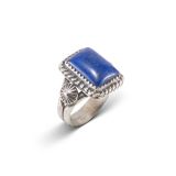 Jeanette Dale Lapis Ring