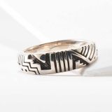 Supersmith Inc Silver Country Collection Ring