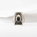 Supersmith Inc Silver Country Collection Shield Ring