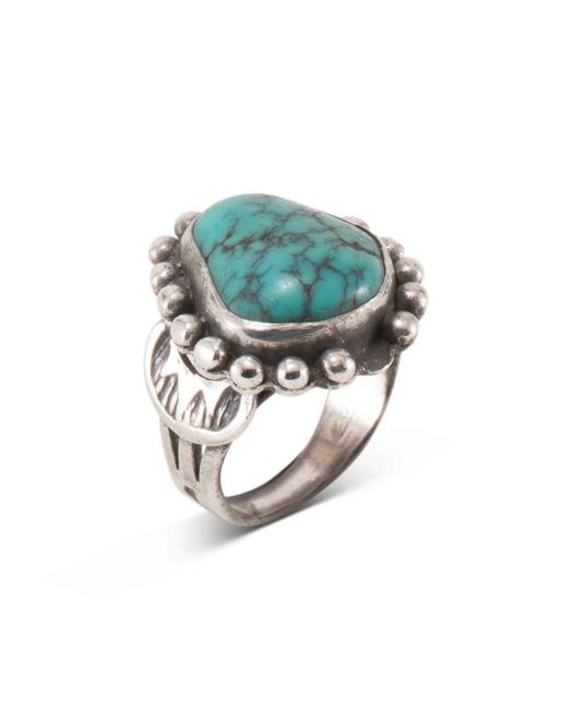 Vintage Navajo Turquoise Ring