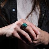 Vintage Navajo Turquoise Ring