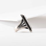 Sam Lovato Sterling Silver Kokopelli Ring