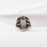 Vintage Navajo Blackjack Turquoise Ring