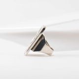 Lambert Homer Sr Pink Mother of Pearl and White Shell Inlay Ring